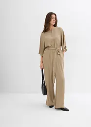 Jumpsuit med knytebelte, bonprix