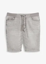 Pull on-bermudashorts i denim med stretch, Regular Fit, bonprix