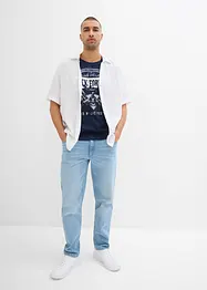T-skjorte med maskulin print, bonprix