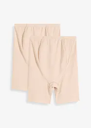 Mamma-sykkelbukse med kjølende polyamid som ikke skraper (2-pack), bonprix