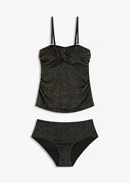 Tankini (2-delt sett) med glanstråder, bonprix