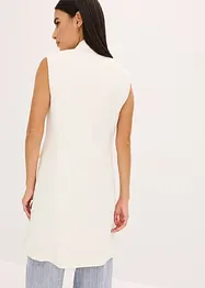 Lang vest i blazer-look, bonprix