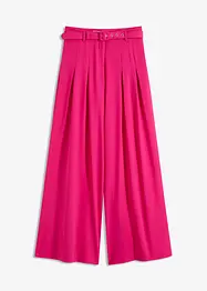 Bukse med legg og belte (2-delt sett), bonprix