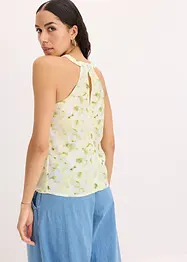 Blusetopp i sateng look, bonprix