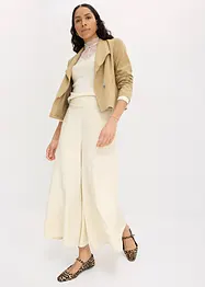 Culottes i lett rynket materiale, bonprix