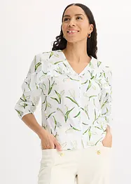 Bluse i 100% bomull, bonprix
