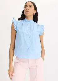 Lett, ermeløs bluse, bonprix