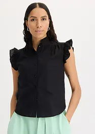 Lett, ermeløs bluse, bonprix