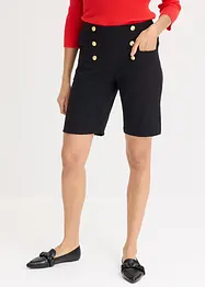 Bermudashorts med dekorative knapper, bonprix
