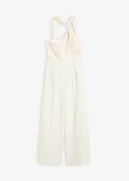 Jumpsuit i lett sateng, bonprix