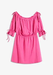 Jerseykjole med carmenutringning, bonprix