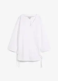 Oversized topp i økologisk bomull med elastan, bonprix