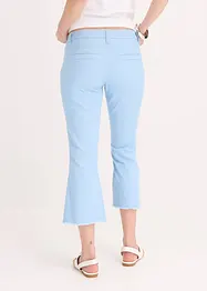 Capribukse i bomull med stretch, bonprix