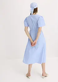 Midikjole med vide ermer, bonprix