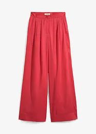 Bukse med legg i lett lyocell, bonprix