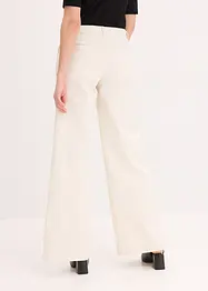 Wide Leg-bukse med stretch, bonprix