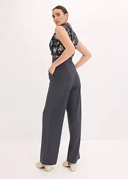 Jumpsuit med chiffon, bonprix