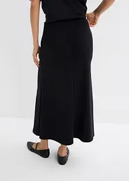 Midiskjørt i scuba-materiale, bonprix