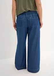 Wide Leg-jeans, Mid Waist, komfortlinning, bonprix