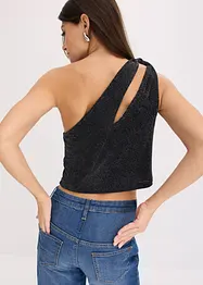 Topp med one shoulder twist, bonprix