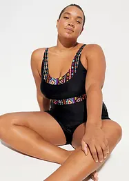 Lang tankini med badeshorts (2-delt sett), bonprix