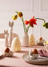 LED-pyntegjenstand påskeegg med utskjæringer, bonprix