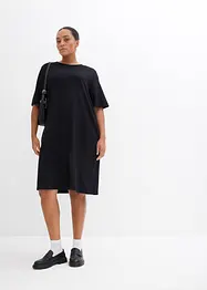 Trikotkjole i A-modell og viskosemiks, bonprix
