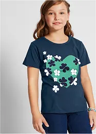 T-shirt til barn (2-pack) av økologisk bomull, bonprix