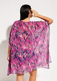 Tunika-strandkjole i chiffon, bonprix