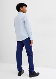 Chinos, langermet skjorte og slips (3-delt sett), bonprix