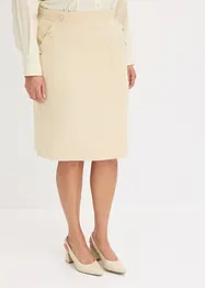 Stilrent skjørt, bonprix