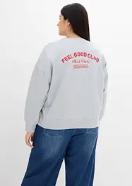 Oversized sweatshirt i økologisk bomull, bonprix