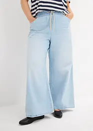 Wide Leg-jeans, Mid Waist, komfortlinning, bonprix