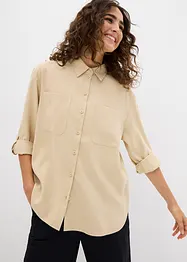 Bluse i lett viskosemiks, bonprix