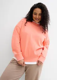 Oversized sweatshirt i myk bomull- og viskosemiks, bonprix