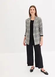 Trikotbluse med volanger, bonprix