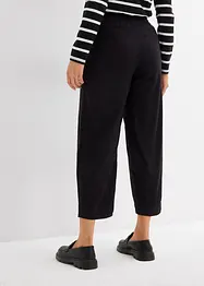 Slip on-bukse med lin, 7/8-lengde, bonprix