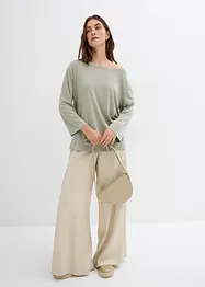 Off shoulder-topp i myk modalmiks, bonprix