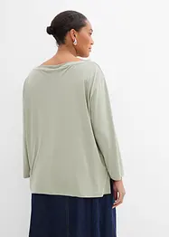 Off shoulder-topp i myk modalmiks, bonprix