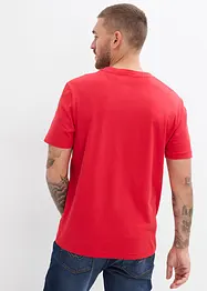 Bestefartrøye i økologisk bomull og med korte ermer (2-pack), bonprix