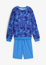 Sweatshirt og sykkelbukse (2-delt sett), bonprix