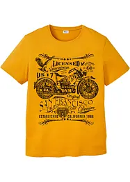 T-shirt med trykk, bonprix
