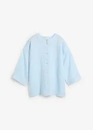 Oversized bluse i lin, bonprix