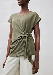 Omslagstopp i lin, bonprix