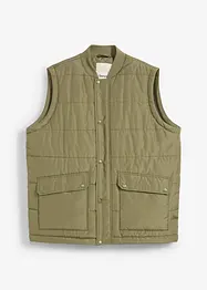 Vattert vest, Loose Fit, bonprix