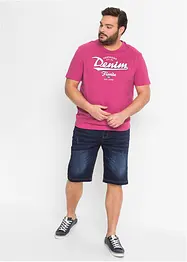 Bermudashorts i sweat-denim med komfortsnitt, Regular Fit, bonprix