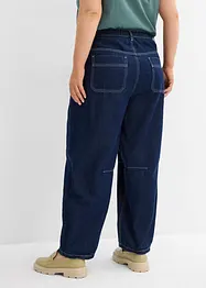 Balloon-jeans High Waist komfortlinning, supersoft, cropped, bonprix
