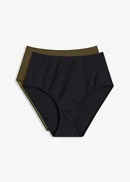 High Waist bikinibukse (2-pack), bonprix