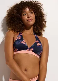 Halterneck-bikinioverdel, bonprix