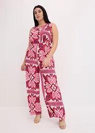 Jumpsuit med print, bonprix